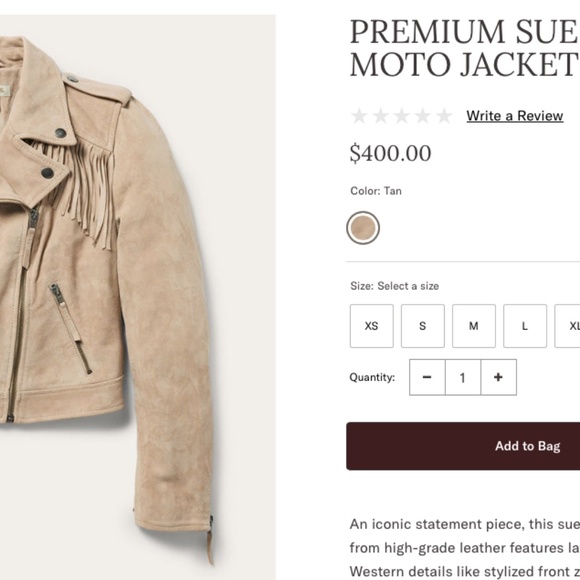 🆕 Stetson Suede Moto Jacket - Picture 9 of 16